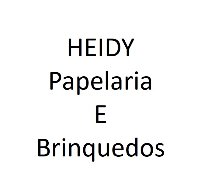 HEIDY - Papelaria e Brinquedos