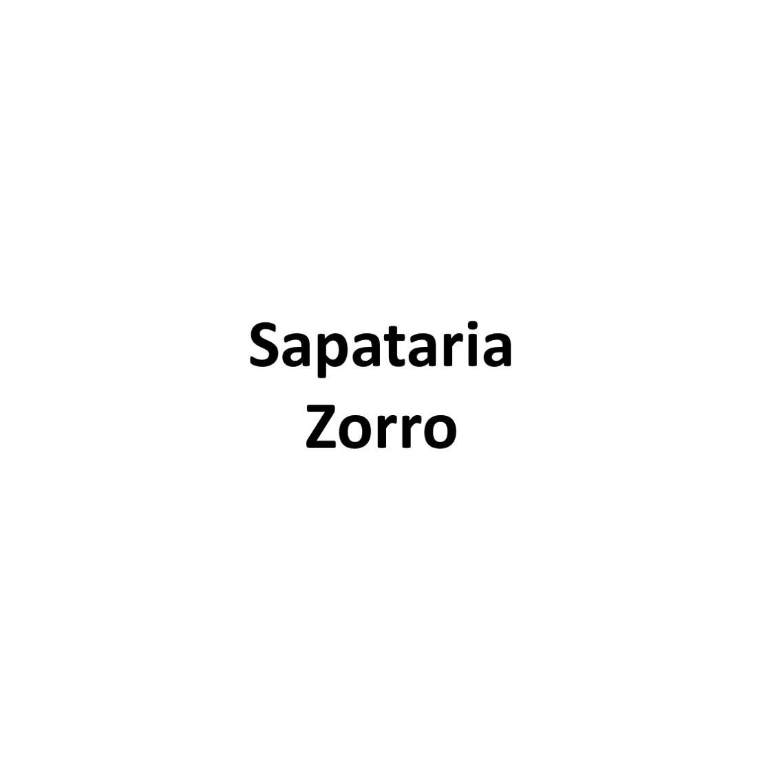 Sapataria Zorro