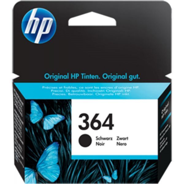Tinteiro original HP preto nr 364 - CB316EE