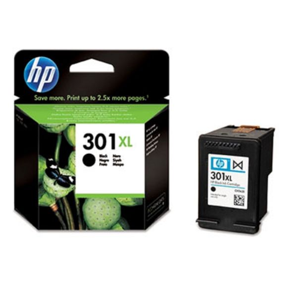 Tinteiro original HP preto nr 301XL - CH563EE