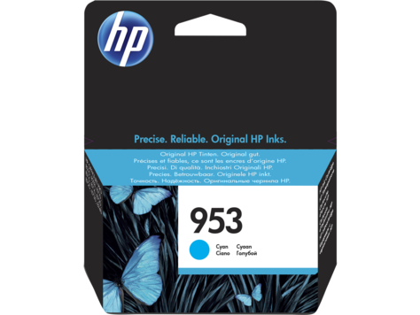 Tinteiro original HP 953 Cyan - F6U12AE
