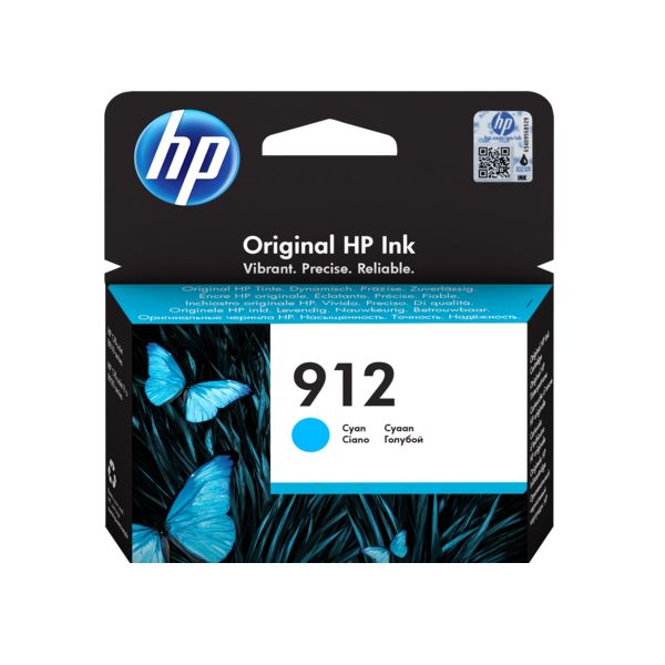 Tinteiro original HP cyan 912 - 3YL77A