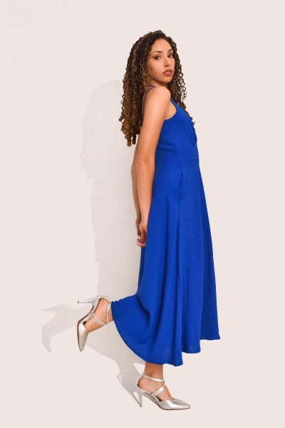 Vestido Alças Azulão